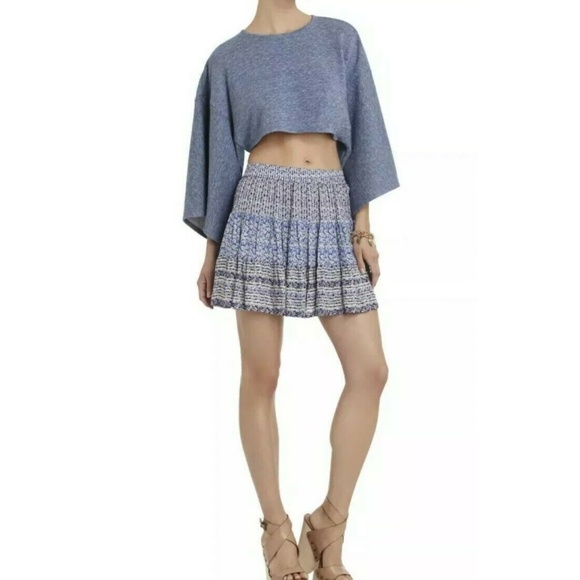 BCBGMaxazria Paula Skirt Cobalt Blue - NEW WITH TAG - Picture 4 of 5